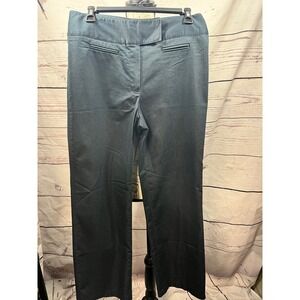 Pantology Womens Black Straight Leg Dress Pants Size 10 Stretch Workwear Office